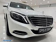 Mercedes Benz S320L R19 LED 2016 White Rear Entertainment